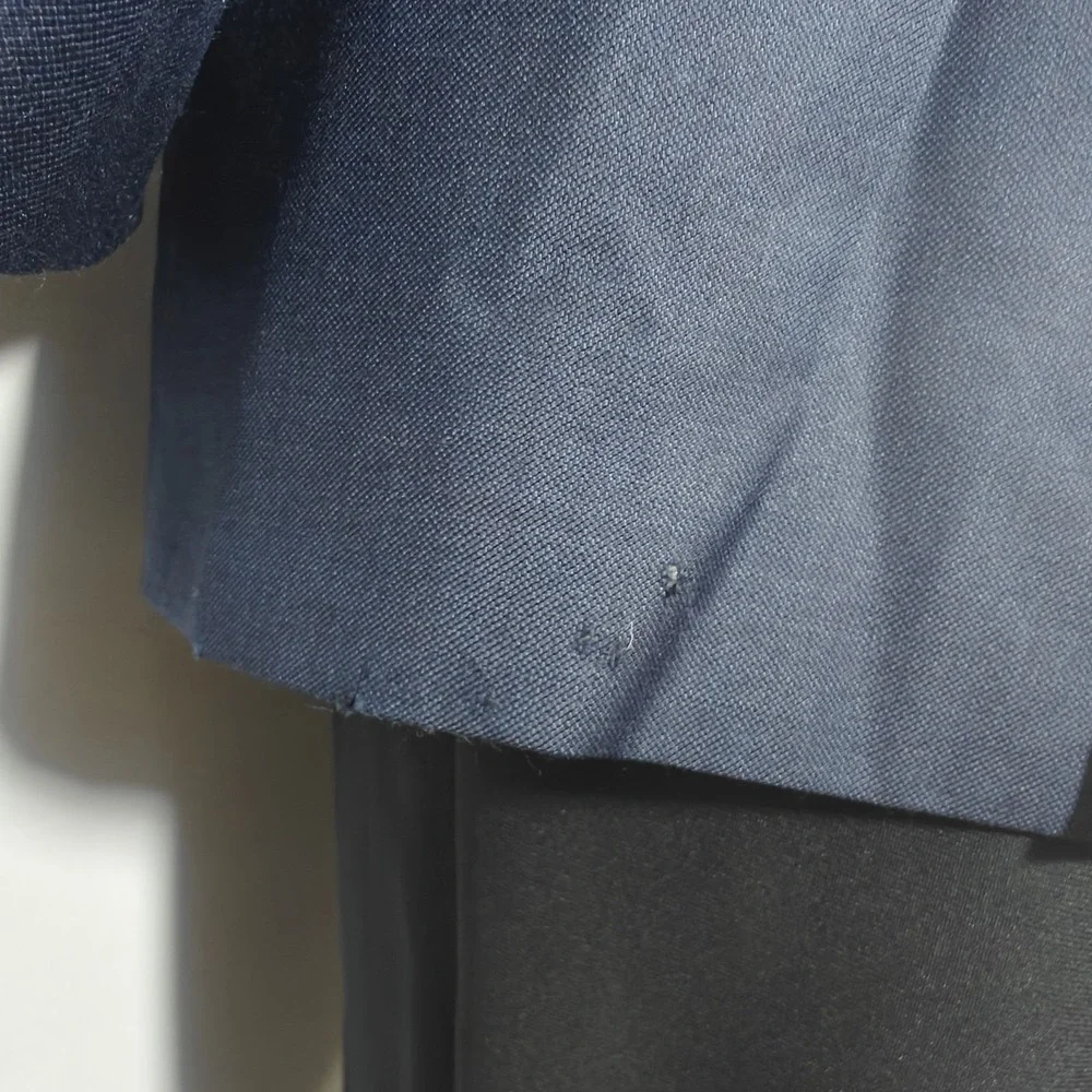Suitsupply Men's Sport Coat Blazer Two Button Navy Vitale Wool Surgeon 46S‎